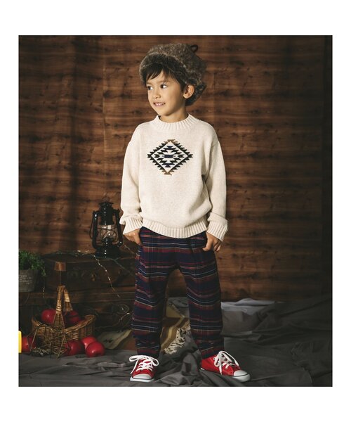 BREEZE（ブリーズ）の「ファーフライトキャップ（キャップ・キッズ・ブラック/ベージュ・54/52/50/56）」の9枚目の写真