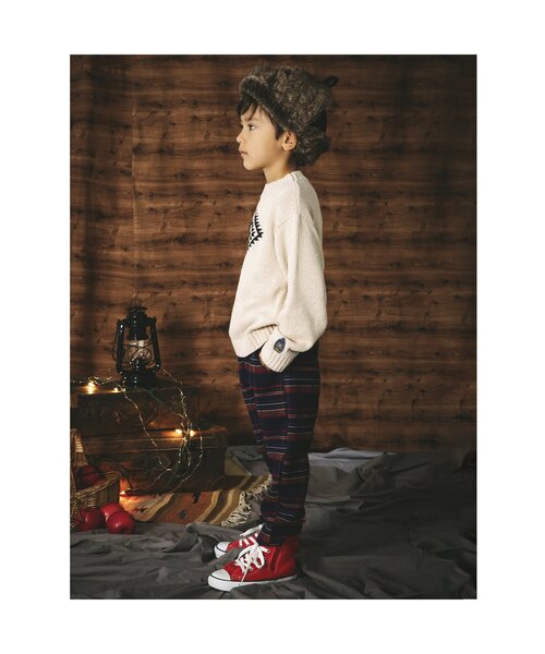 BREEZE（ブリーズ）の「ファーフライトキャップ（キャップ・キッズ・ブラック/ベージュ・54/52/50/56）」の7枚目の写真