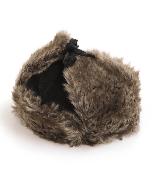 BREEZE（ブリーズ）の「ファーフライトキャップ（キャップ・キッズ・ブラック/ベージュ・54/52/50/56）」の15枚目の写真