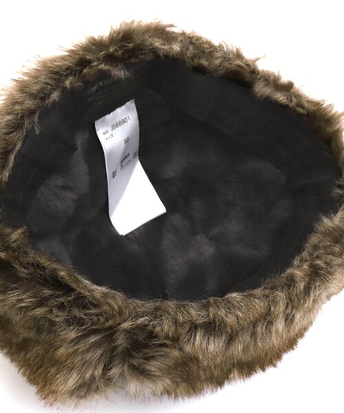 BREEZE（ブリーズ）の「ファーフライトキャップ（キャップ・キッズ・ブラック/ベージュ・54/52/50/56）」の16枚目の写真