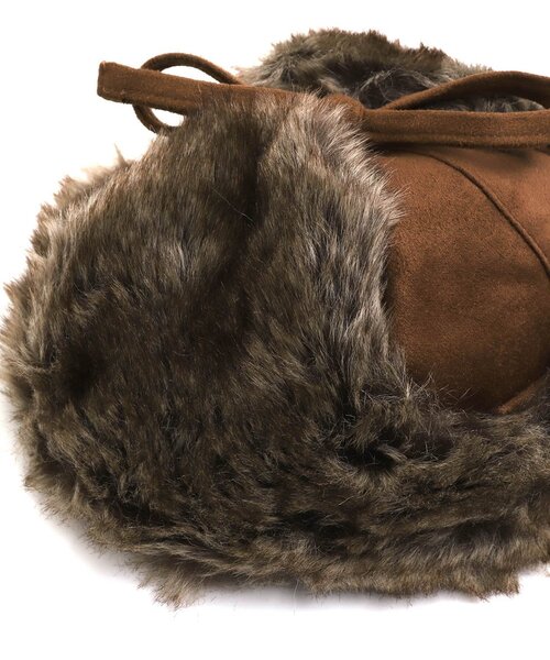 BREEZE（ブリーズ）の「ファーフライトキャップ（キャップ・キッズ・ブラック/ベージュ・54/52/50/56）」の10枚目の写真