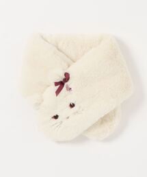 axes femme（アクシーズファム）の「ネコモチーフマフラー（マフラー・キッズ）」