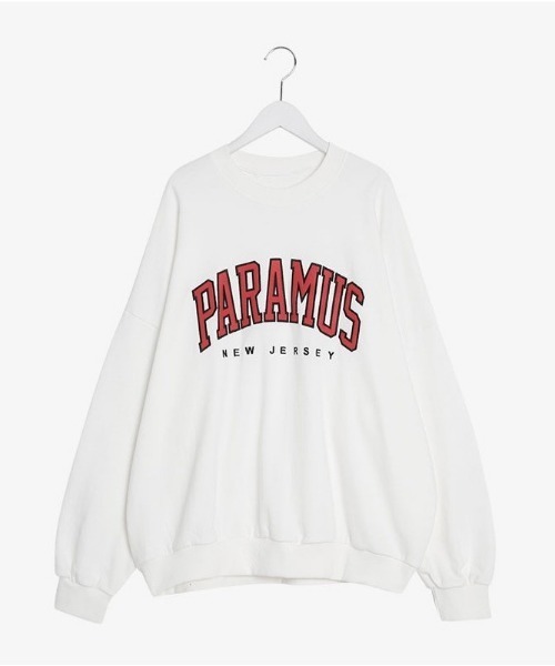 SONA（ソナ）の「SONYUNARA PARAMUSだぼっとトレーナー（スウェット・レディース・ホワイト/ブラック/パープル/ブルー/グリーン・FREE）」の2枚目の写真