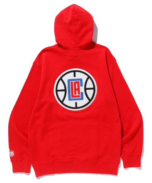 XLARGE（エクストララージ）の「CLIPPERS MIX LOGO PULLOVER HOODED