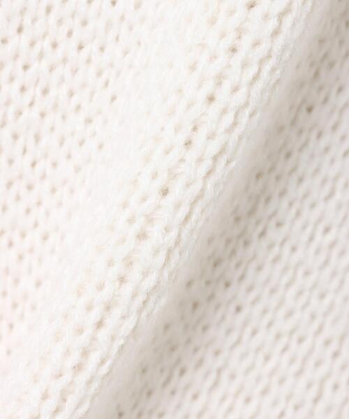 INGNI（イング）の「2WAYブロークンVネック／カーディガン（カーディガン/ボレロ・レディース・ブラック/パープル/オレンジ/グリーン/アイボリー/レッド/ブルー・M）」の11枚目の写真