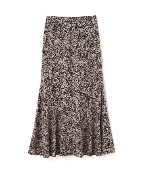 N.(N. Natural Beauty Basic)(エヌエヌナチュラルビューティーベーシック)の「◆バイカラーフラワープリントペプラムスカート(スカート・レディース・ホワイト系その他/ブラック系その他・MEDIUM)」の16枚目の写真