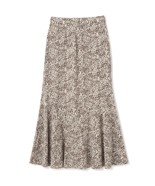 N.(N. Natural Beauty Basic)(エヌエヌナチュラルビューティーベーシック)の「◆バイカラーフラワープリントペプラムスカート(スカート・レディース・ホワイト系その他/ブラック系その他・MEDIUM)」の14枚目の写真