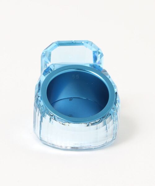 SWAROVSKI（スワロフスキー）の「【公式】【スワロフスキー】Lucent リング（リング・レディース・ブルー・55）」の4枚目の写真