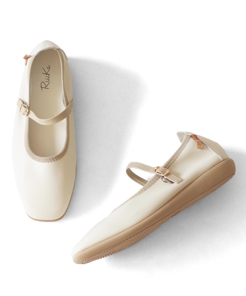 RiiiKa（リーカ）の「【RiiiKa/リーカ】柔らか甲ストラップシューズ（パンプス・レディース・ブラック/グレー/アイボリー/ブラウン系その他・23/24/22.5/24.5/23.5）」の22枚目の写真