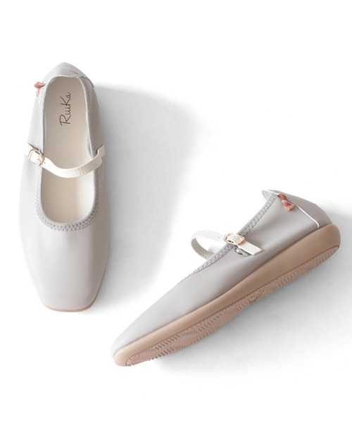 RiiiKa（リーカ）の「【RiiiKa/リーカ】柔らか甲ストラップシューズ（パンプス・レディース・ブラック/グレー/アイボリー/ブラウン系その他・23/24/22.5/24.5/23.5）」の21枚目の写真