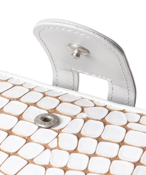 HIROKO HAYASHI(ヒロコハヤシ)の「◆MOSAICO(モザイコ)薄型二つ折り財布(財布・レディース・ホワイト系その他4・00)」の7枚目の写真