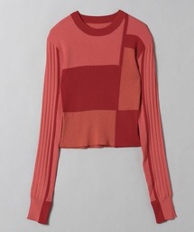 JEANASIS | カラーブロッキングコンパクトプルオーバー/266774(ニット/セーター)