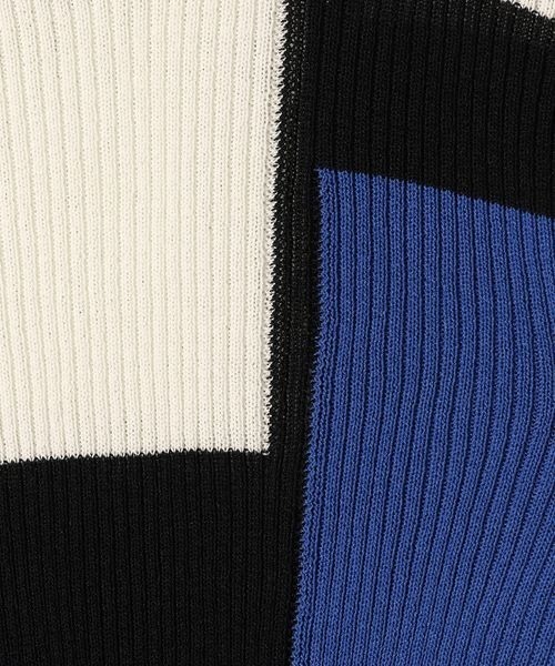 JEANASIS(ジーナシス)の「カラーブロッキングコンパクトプルオーバー/266774(ニット/セーター・レディース・ホワイト系その他/ピンク系その他/オレンジ系その他・FREE)」の8枚目の写真