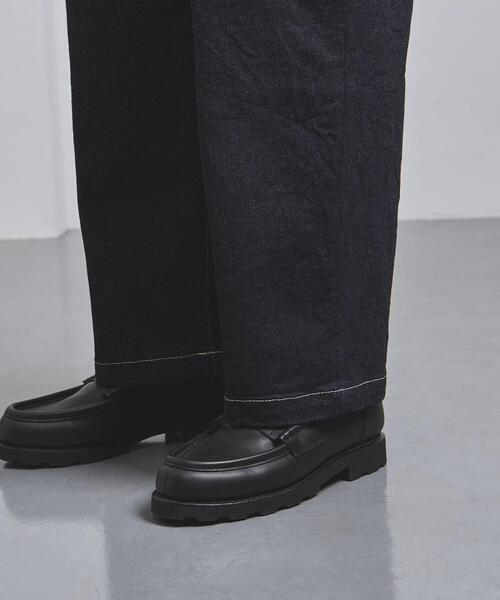 UNITED ARROWS(ユナイテッドアローズ)の「<UNITED ARROWS> ワンウォッシュ オーガニック デニム 1プリーツ ワイドパンツ(デニムパンツ・メンズ・ネイビー・S/M/L/XL)」の8枚目の写真