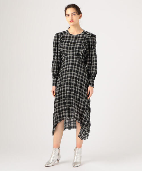 ISABEL MARANT チェック ワンピースポルトガル製 X2477