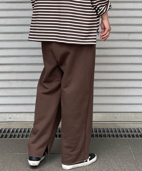 JOURNAL STANDARD LUXE(ジャーナルスタンダード ラックス)の「アズマウラケパンツ(スウェットパンツ・レディース・チャコールグレー/ブラウン/サックスブルー・FREE)」の8枚目の写真