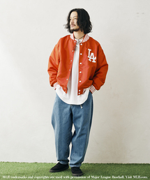 【FANATICS × relume/ファナティクス】別注 スタジアムジャケット MLB