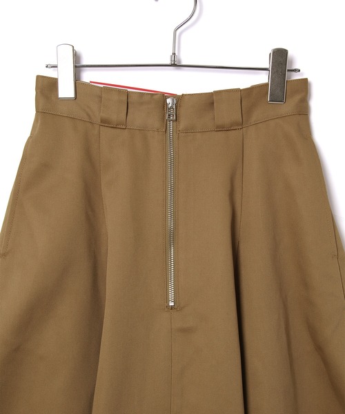 Dickies（ディッキーズ）の「Dickiesフレアコクーンスカート（スカート・レディース・ホワイト/ブラウン・38/36）」の10枚目の写真