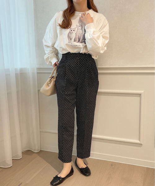 apres jour（アプレジュール）の「アソートBIGロンT【ZOZOTOWN限定アイテム】（Tシャツ/カットソー・レディース・アイボリー/その他/ホワイト系その他/ピンク/オフホワイト・X-LARGE/フリー）」の10枚目の写真