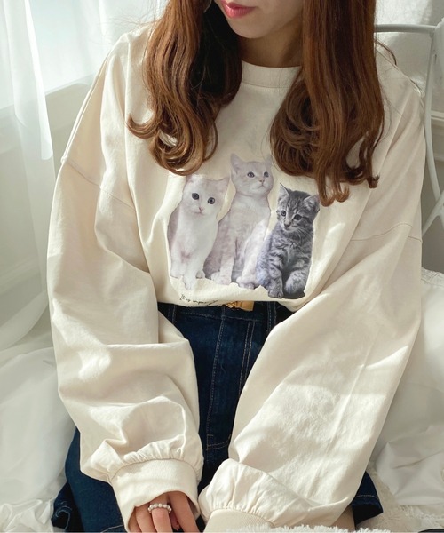 apres jour（アプレジュール）の「アソートBIGロンT【ZOZOTOWN限定アイテム】（Tシャツ/カットソー・レディース・アイボリー/その他/ホワイト系その他/ピンク/オフホワイト・X-LARGE/フリー）」の12枚目の写真