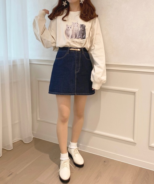 apres jour（アプレジュール）の「アソートBIGロンT【ZOZOTOWN限定アイテム】（Tシャツ/カットソー・レディース・アイボリー/その他/ホワイト系その他/ピンク/オフホワイト・X-LARGE/フリー）」の20枚目の写真