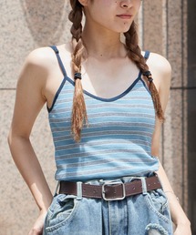 R.P.miller/ミラー CUP CAMI インナー キャミソール ボーダー カップ付き 2026新作 再入荷