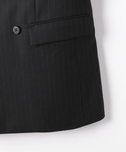 DRESSEDUNDRESSED（ドレスドアンドレスド）の「＜DRESSEDUNDRESSED＞ KEYHOLE PIN DOUBLE BLAZER/ジャケット（テーラードジャケット・メンズ・ネイビー・2/3）」の5枚目の写真