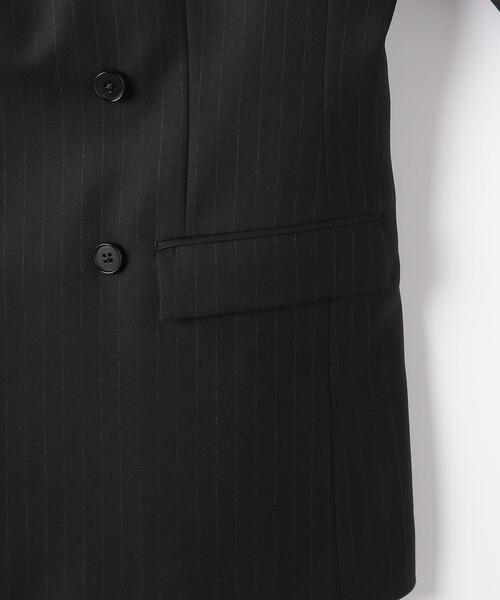 DRESSEDUNDRESSED（ドレスドアンドレスド）の「＜DRESSEDUNDRESSED＞ KEYHOLE PIN DOUBLE BLAZER/ジャケット（テーラードジャケット・メンズ・ネイビー・2/3）」の7枚目の写真