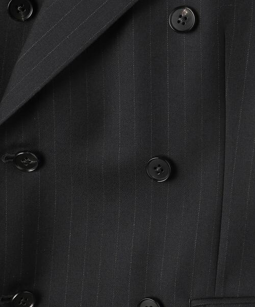 DRESSEDUNDRESSED（ドレスドアンドレスド）の「＜DRESSEDUNDRESSED＞ KEYHOLE PIN DOUBLE BLAZER/ジャケット（テーラードジャケット・メンズ・ネイビー・2/3）」の9枚目の写真