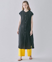 Gymphlex | フランダースリネン ノースリーブワンピース WOMEN