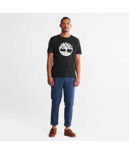 セール】メンズ 半袖 ティンバーランド ツリー ロゴ Tシャツ（T
