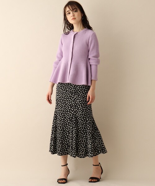 OPAQUE.CLIP（オペークドットクリップ）の「◆ニュアンスパターンスカート（スカート・レディース・ホワイト系3/ブラック系・38）」の11枚目の写真