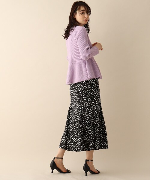 OPAQUE.CLIP（オペークドットクリップ）の「◆ニュアンスパターンスカート（スカート・レディース・ホワイト系3/ブラック系・38）」の16枚目の写真