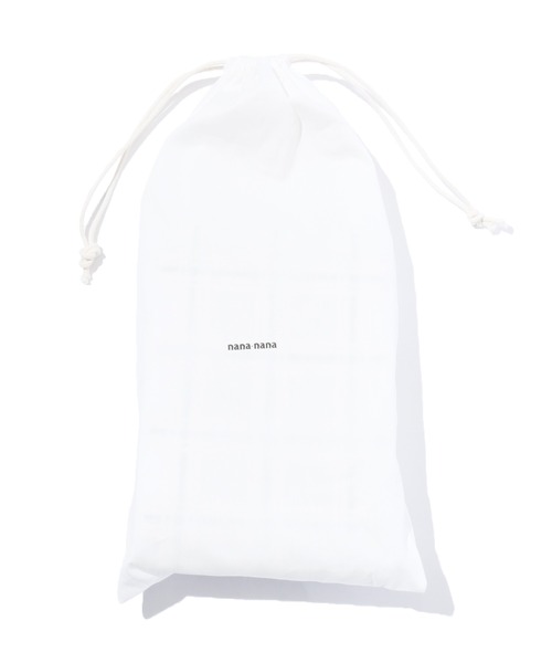 NaNa-NaNa（ナナナナ）の「nana-nana/ナナナナ A5 CHECK チェッククリアハンドバッグ（ハンドバッグ・メンズ・アイボリー・ONE SIZE）」の11枚目の写真