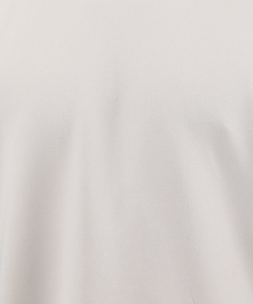 TopIsm(トップイズム)の「ワイドシルエット 接触冷感ストレッチクルーネックポンチカットソー(Tシャツ/カットソー・メンズ・ホワイト/ライトグレー/ライトブルー/ブラック/ライトピンク/グレイッシュベージュ・LL/M/L)」の8枚目の写真