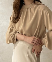 【apres jour clair】2WAYギャザーブラウス【ZOZOTOWN限定アイテム】