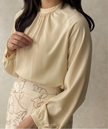 【apres jour clair】2WAYギャザーブラウス【ZOZOTOWN限定アイテム】