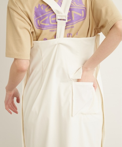 emmi(エミ)の「【emmi atelier】撥水ハイウエストスカート(スカート・レディース・ホワイト/ブラック/ベージュ・1/0)」の10枚目の写真