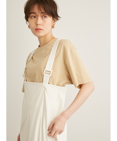 emmi(エミ)の「【emmi atelier】撥水ハイウエストスカート(スカート・レディース・ホワイト/ブラック/ベージュ・1/0)」の8枚目の写真