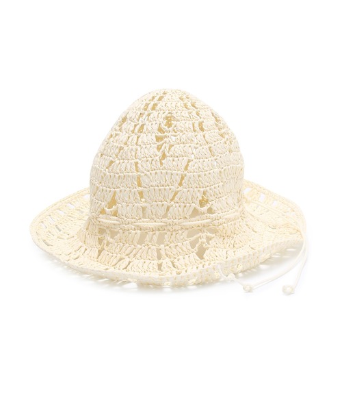 La Maison de Lyllis（メゾンドリリス）の「【La Maison de Lyllis】SUNNY（ハット・レディース・ブラック/オフホワイト/オレンジ系その他・FREE）」の8枚目の写真