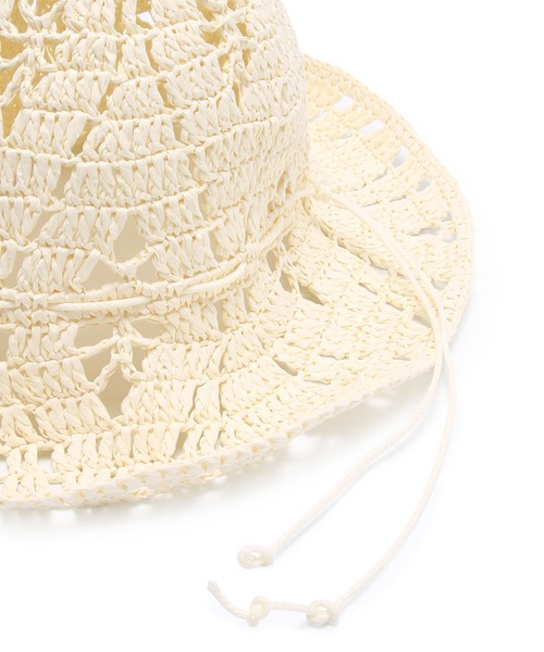 La Maison de Lyllis（メゾンドリリス）の「【La Maison de Lyllis】SUNNY（ハット・レディース・ブラック/オフホワイト/オレンジ系その他・FREE）」の11枚目の写真