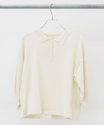 Green　Parks | 衿ニット7分袖プルオーバー(ニット/セーター)