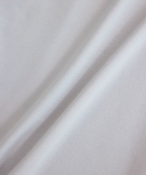 ROPE' PICNIC(ロペピクニック)の「2WAY/60シルケット袖タックプルオーバー(Tシャツ/カットソー・レディース・ブラック/ホワイト/サックスブルー/グリーン・38)」の16枚目の写真