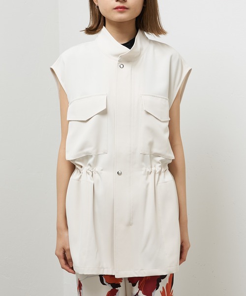 Lui's（ルイス）の「ミリタリーベスト（ベスト・レディース・アイボリー/グリーン/ブラック・FREE）」の6枚目の写真