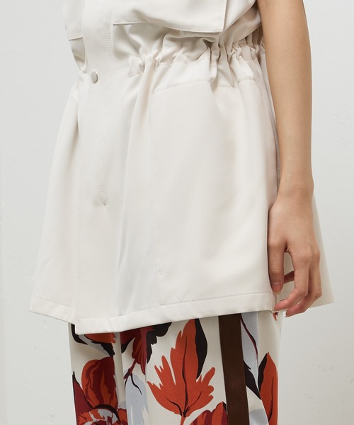 Lui's（ルイス）の「ミリタリーベスト（ベスト・レディース・アイボリー/グリーン/ブラック・FREE）」の13枚目の写真