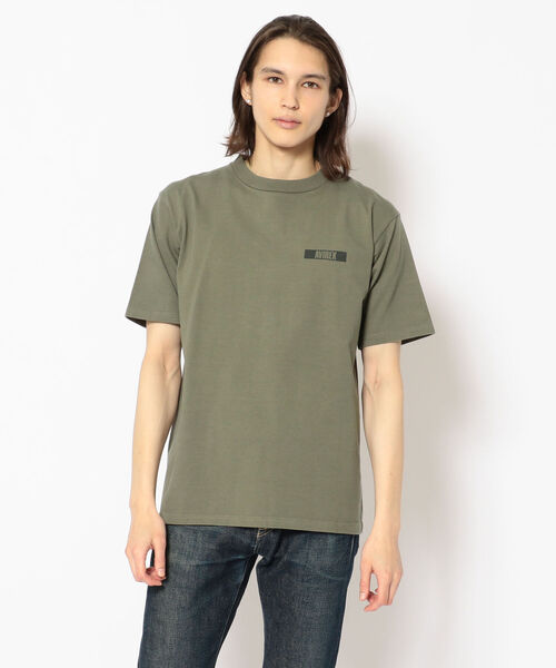 AVIREX(アヴィレックス)の「ヘヴィオンス エンブロイダリー Tシャツ "アヴィレックス" / S/S HEAVY OZ EMBROIDERY T-SHIRT "アヴィレックス"(Tシャツ/カットソー・メンズ・オフホワイト/ブラック/モカ/オリーブ・X-LARGE/XX-LARGE/MEDIUM/LARGE)」の9枚目の写真