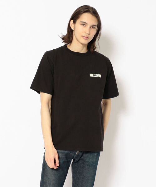 AVIREX(アヴィレックス)の「ヘヴィオンス エンブロイダリー Tシャツ "アヴィレックス" / S/S HEAVY OZ EMBROIDERY T-SHIRT "アヴィレックス"(Tシャツ/カットソー・メンズ・オフホワイト/ブラック/モカ/オリーブ・X-LARGE/XX-LARGE/MEDIUM/LARGE)」の5枚目の写真