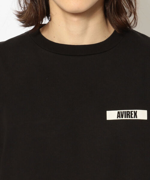 AVIREX(アヴィレックス)の「ヘヴィオンス エンブロイダリー Tシャツ "アヴィレックス" / S/S HEAVY OZ EMBROIDERY T-SHIRT "アヴィレックス"(Tシャツ/カットソー・メンズ・オフホワイト/ブラック/モカ/オリーブ・X-LARGE/XX-LARGE/MEDIUM/LARGE)」の10枚目の写真