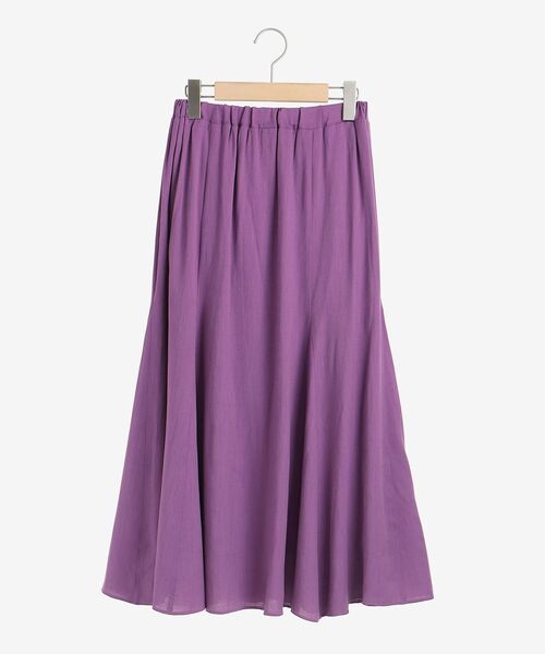 le.coeur blanc(ルクールブラン)の「リネンライクマーメイドスカート(スカート・レディース・パープル/ダークグレー/モカ/グリーン・38)」の18枚目の写真