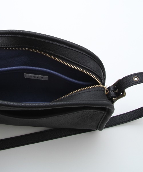 coen（コーエン）の「フェイクレザーショルダーバッグ（ショルダーバッグ・レディース・ブラック/ブラウン・FREE）」の7枚目の写真